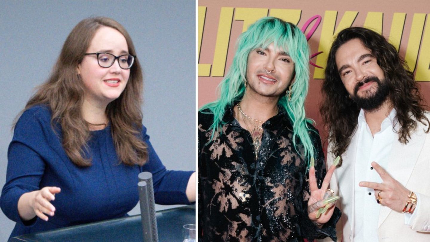 Ricarda Lang meets Bill and Tom Kaulitz: politician would once have “fallen dead”