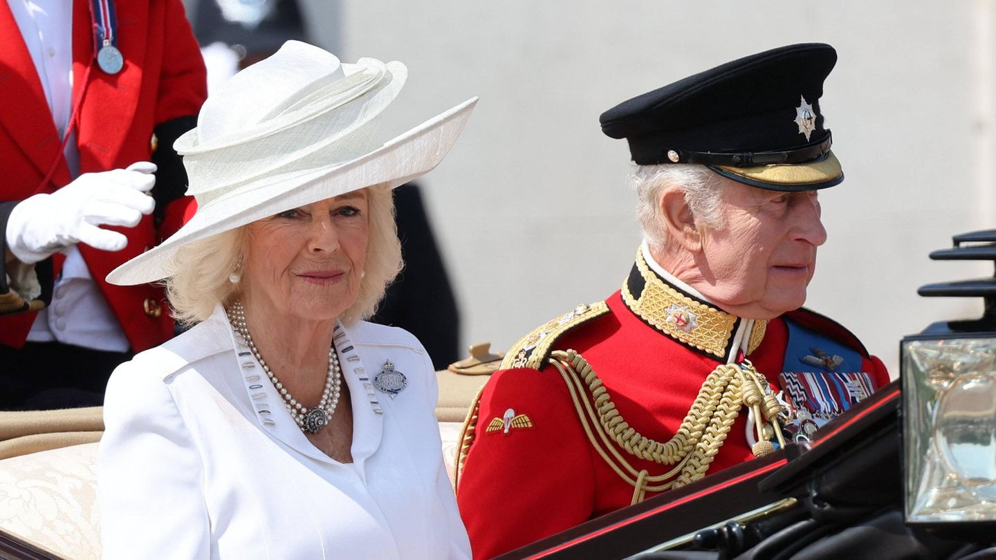 King Charles inspires with “Trooping the Color” – the most beautiful pictures