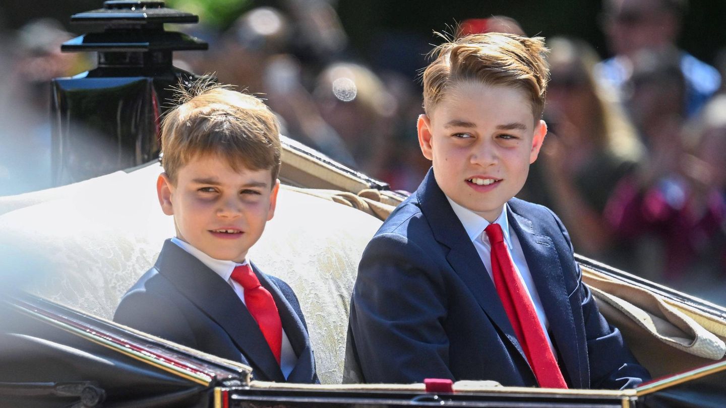 Prinz Louis und Prinz George