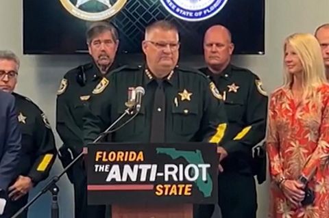 Florida: Sheriff droht Randalierern bei US-Protesten mit Erschießung