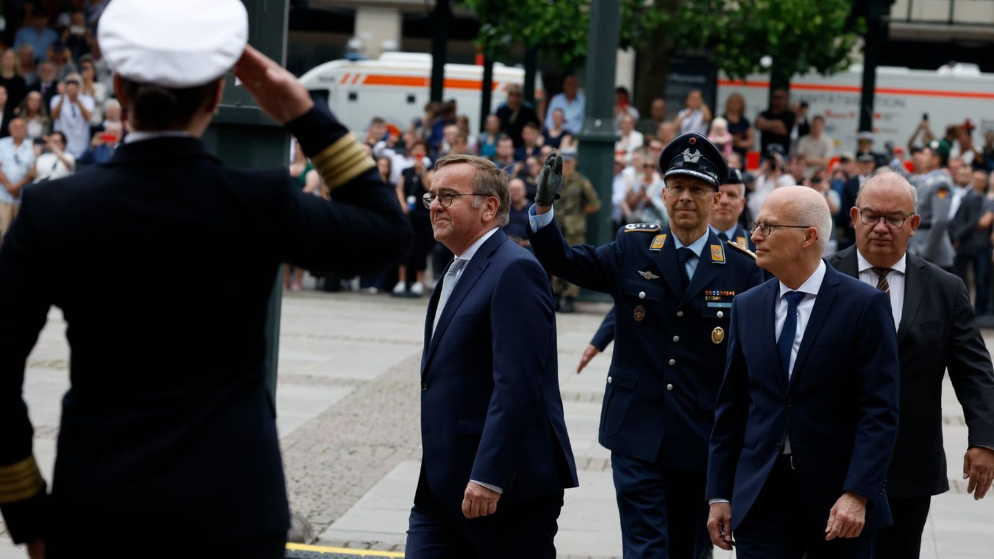 Veteran day: Pistorius: Bundeswehr belongs in the middle of society