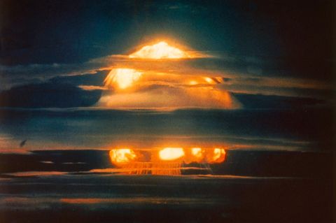 Erster Atomwaffentest der USA auf den Marshall-Inseln, Herbst 1952