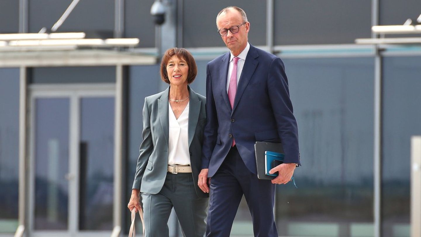 Charlotte Merz: First big appearance for the chancellor’s wife