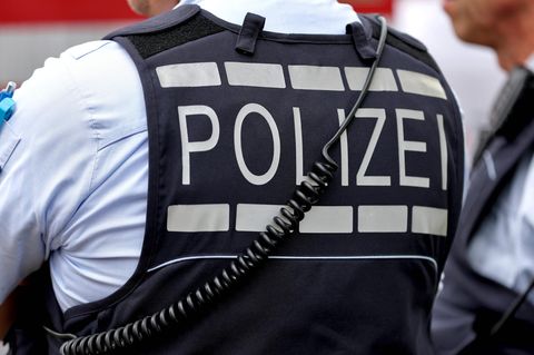Beamter der Polizei Baden-Württemberg Stuttgart