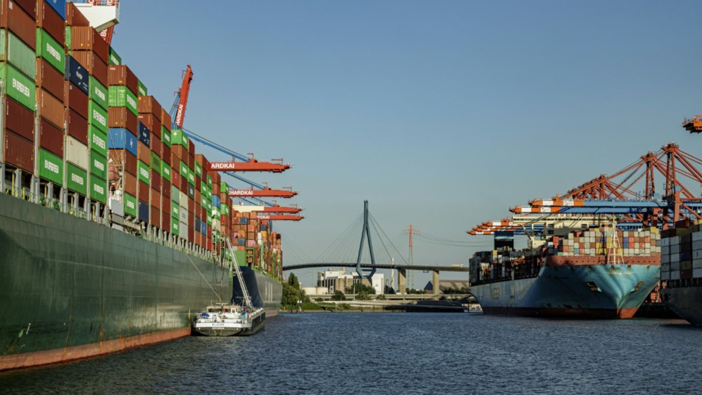 Containerhafen in Hamburg