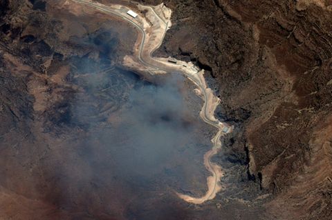 Satellitenbild zu Israels Angriffen gegen Iran