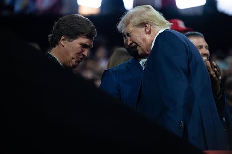 Donald Trump und Tucker Carlson
