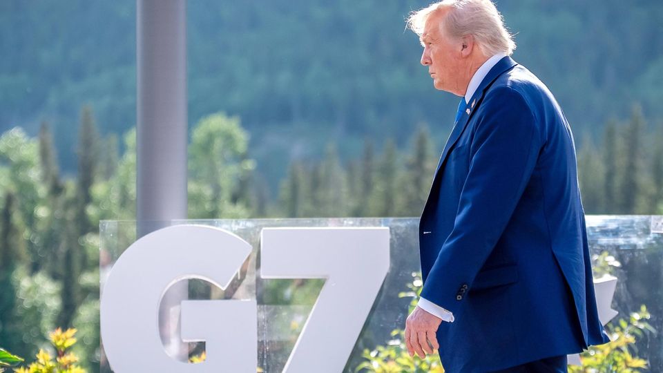 "Ich habe es hier geliebt": Trump verlässt G7-Gipfel vorzeitig "Ich habe es hier geliebt": Trump verlässt G7-Gipfel vorzeitig