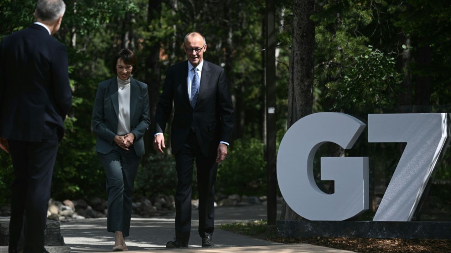Merz beim G7-Gipfel in Kananaskis, Kanada