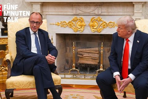5-Minuten-Talk: Trumps Demütigungen – wann erwischt es Merz?