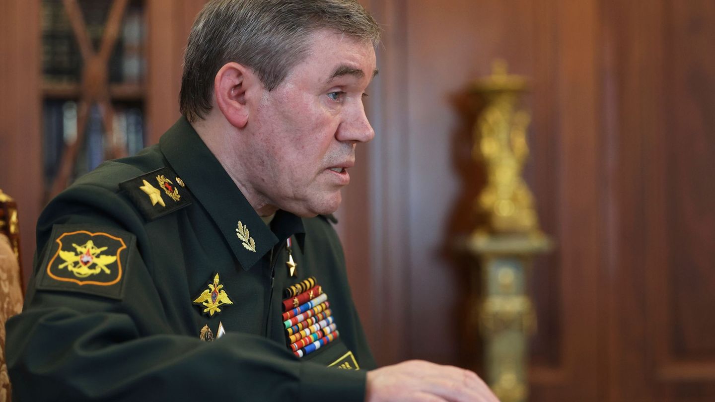 War in Ukraine: Moscow chief of staff at the front – out of dissatisfaction?