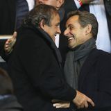 Michel Platini und Nicolas Sarkozy