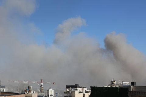 Aufnahmen zeigen neue Angriffe der IDF im Iran