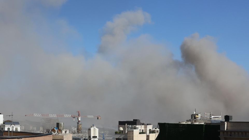 Aufnahmen zeigen neue Angriffe der IDF im Iran