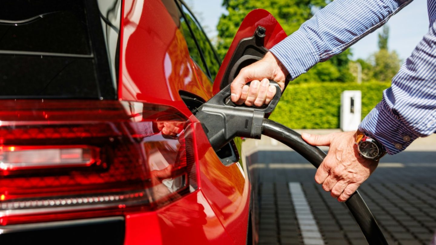 Ladevorgang beim E-Auto