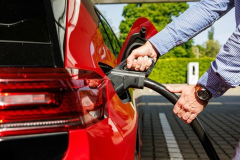 Ladevorgang beim E-Auto