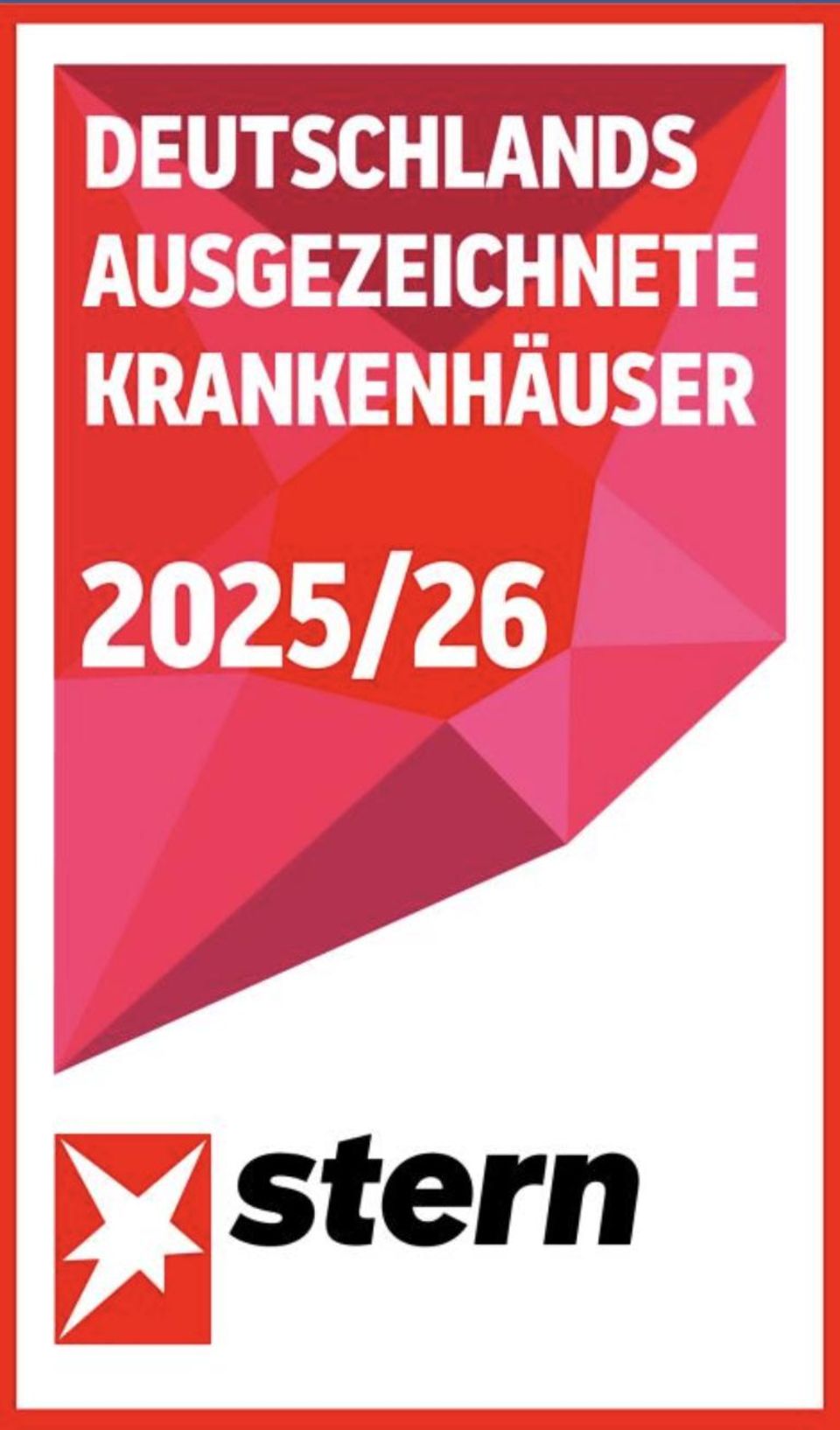 stern-Klinikliste 2025/2026: Ausgezeichnete Kliniken für Sie: So sind unsere Listen entstanden