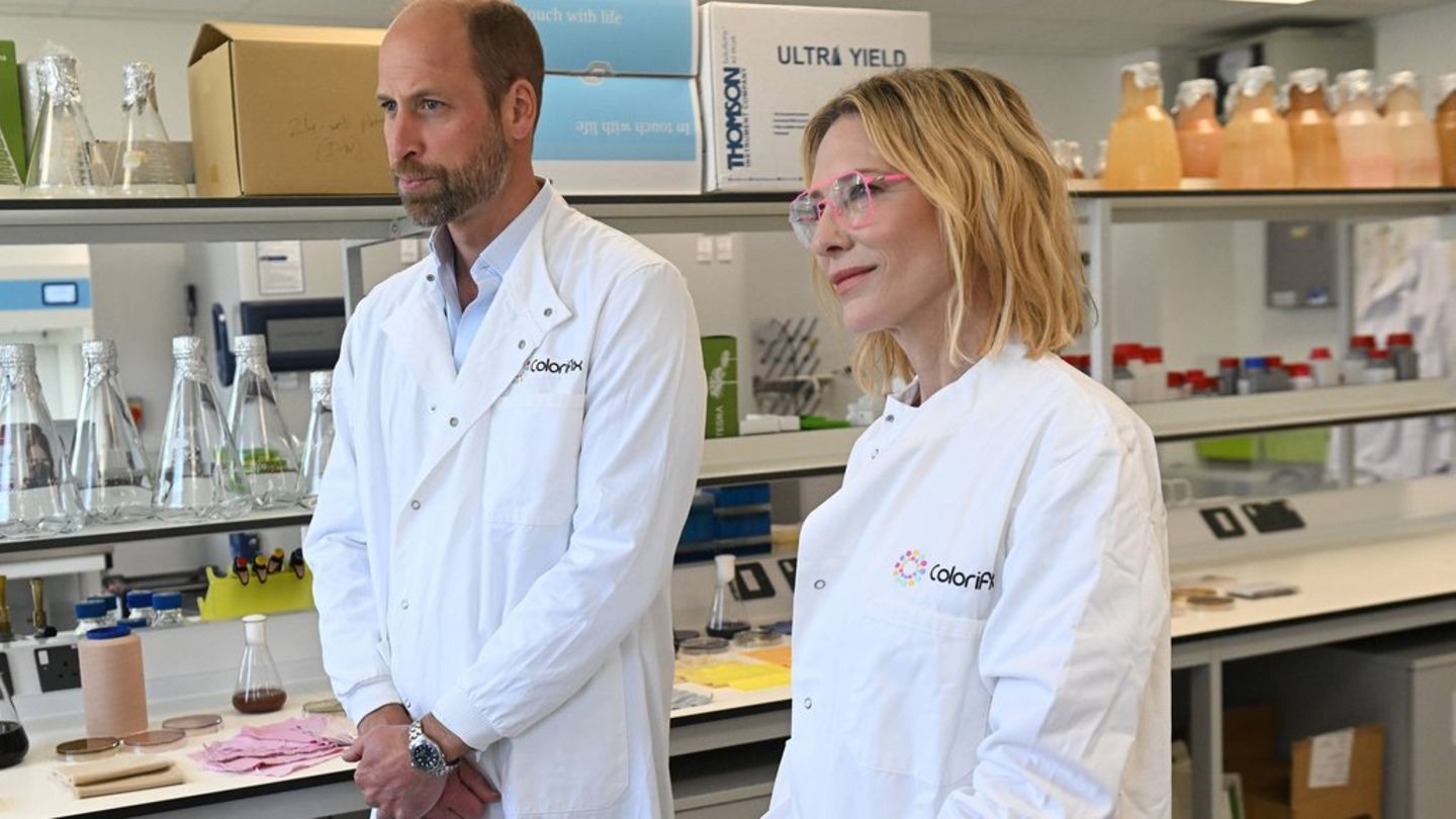 Prince William: performance with Hollywood star Cate Blanchett