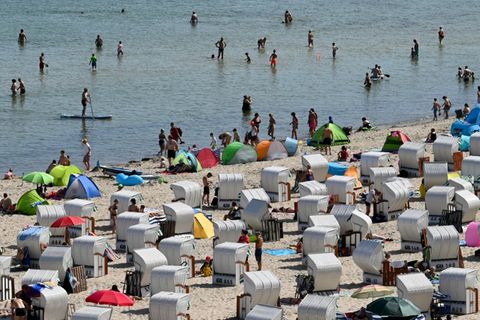 Badestrand auf Rügen