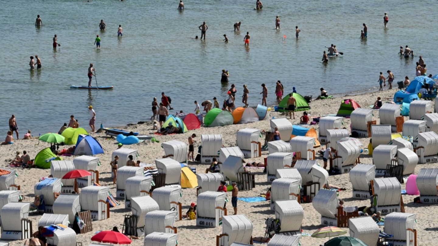 Badestrand auf Rügen