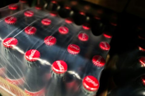Glasflaschen mit Kronkorken-Verschluss