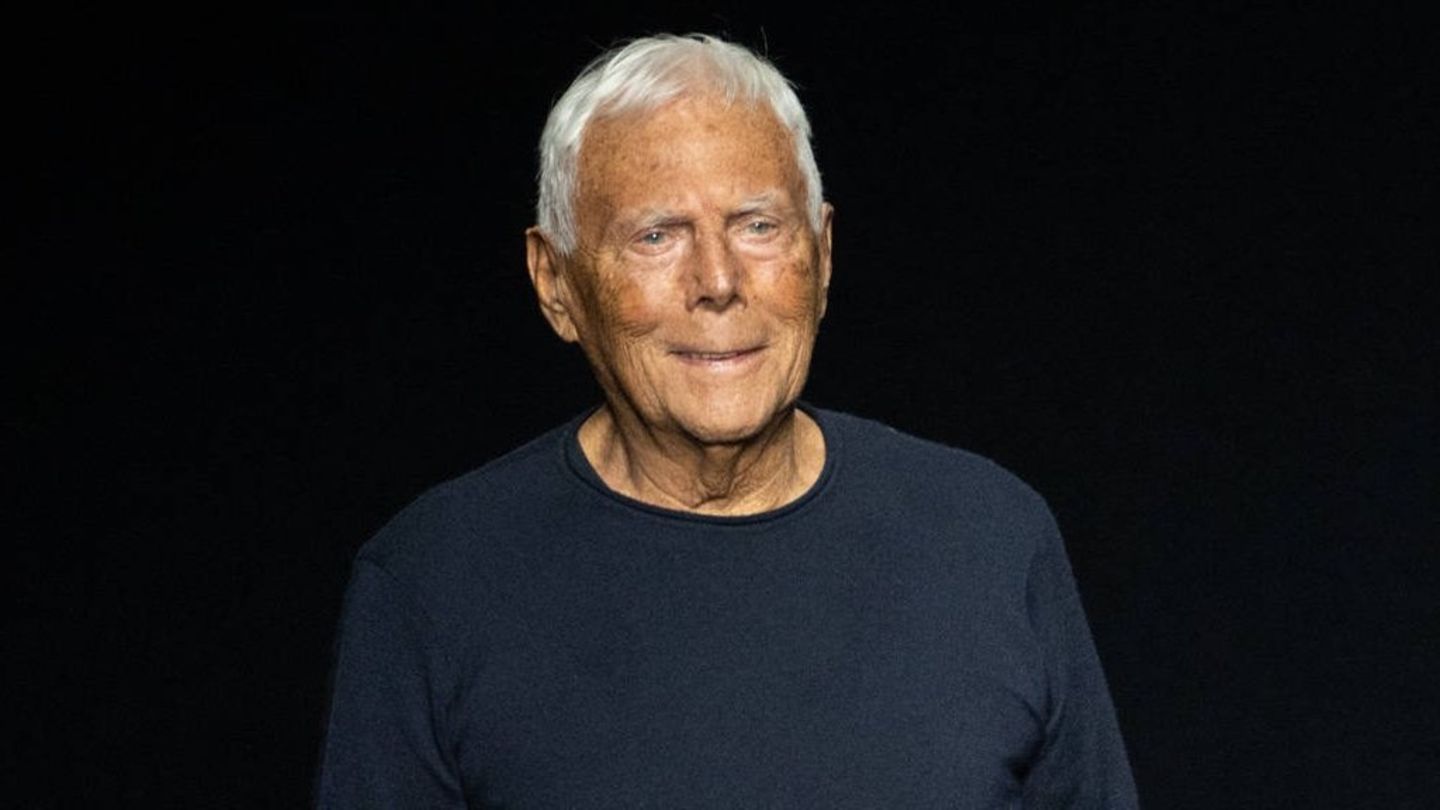 Giorgio Armani: He is missing from his own fashion show
