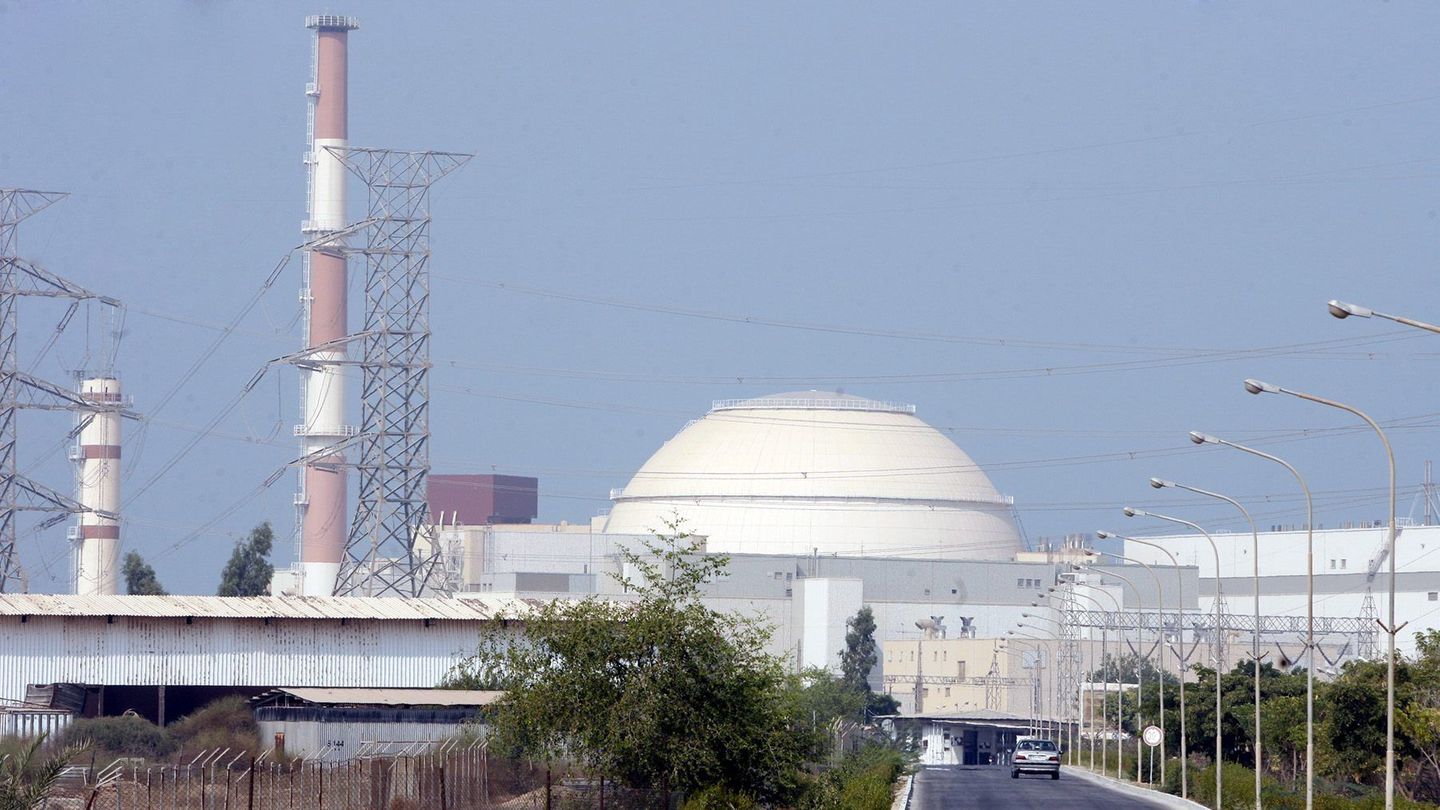 Kernkraftwerk des Irans in der Hafenstadt Buscheh