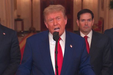 Trumps ganze Rede zum Kriegseintritt der USA im Video