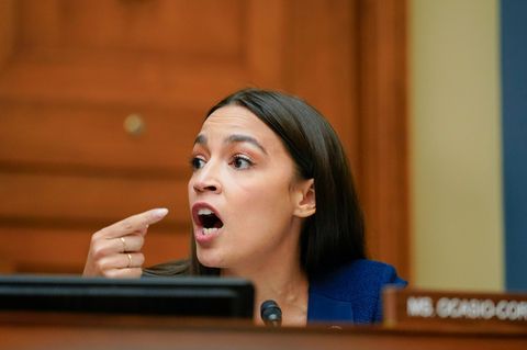 Die demokratische Abgeordnete Alexandria Ocasia-Cortez