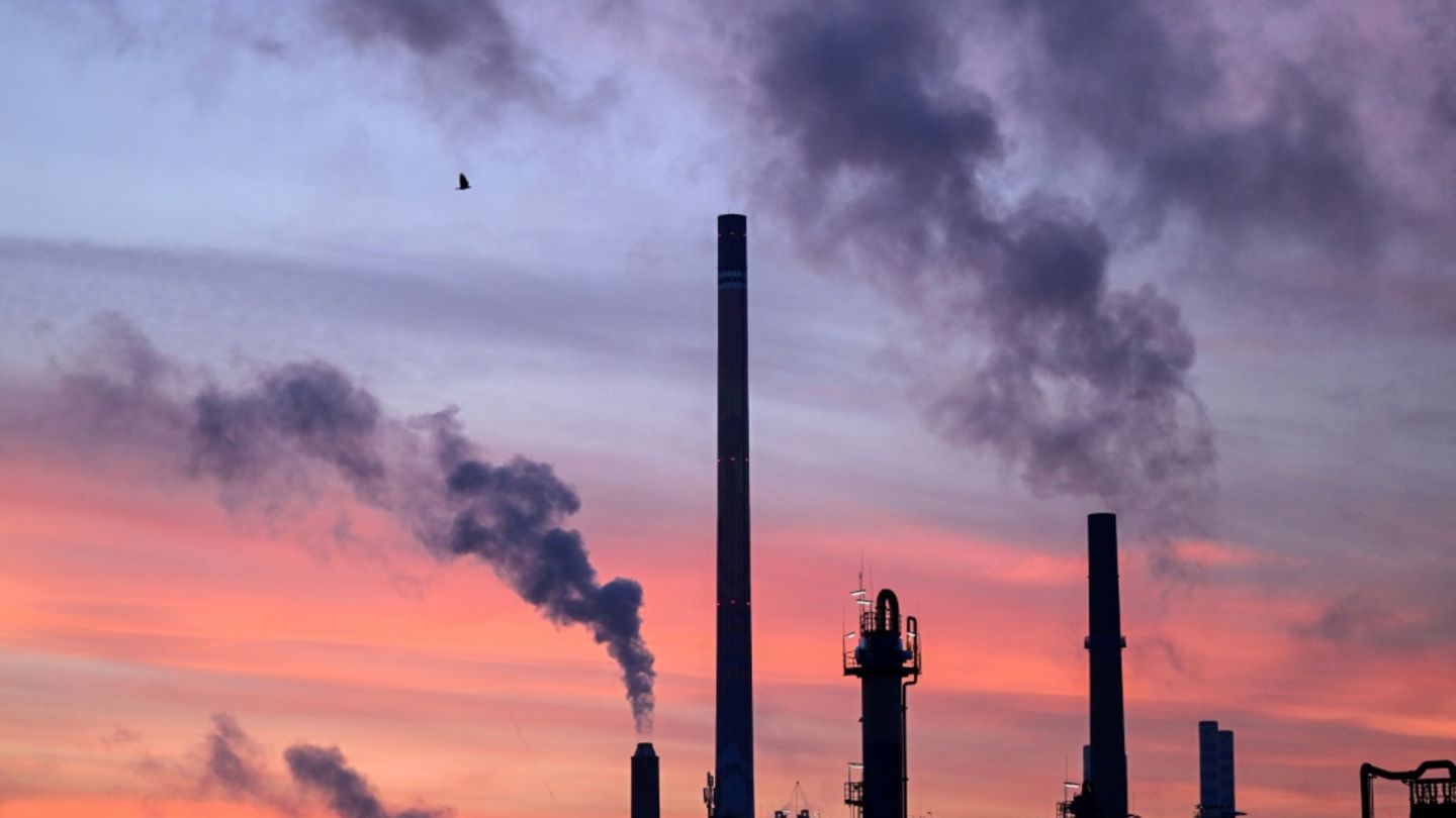 Industriegebiet in Frankfurt