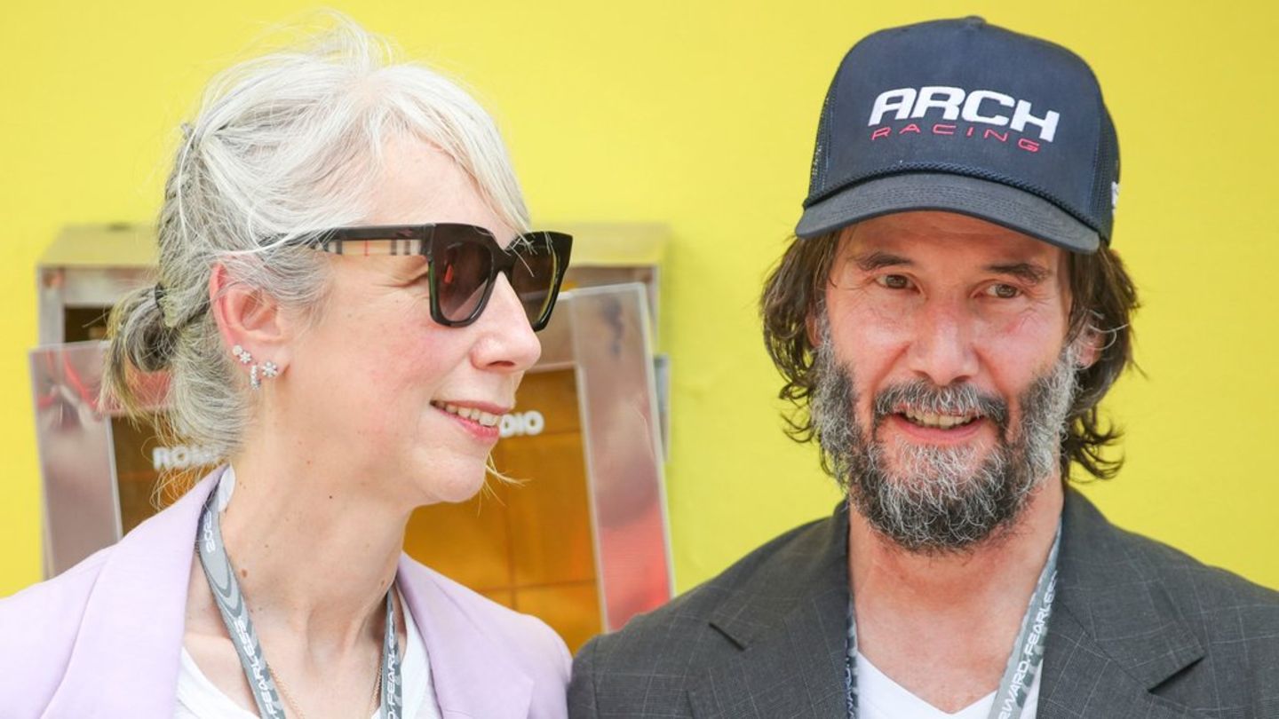 Keanu Reeves and Alexandra Grant: In love in Italy