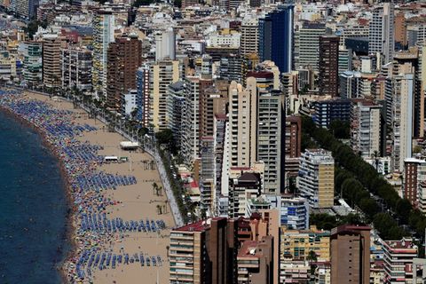 Urlaubsort Benidorm nahe Alicante