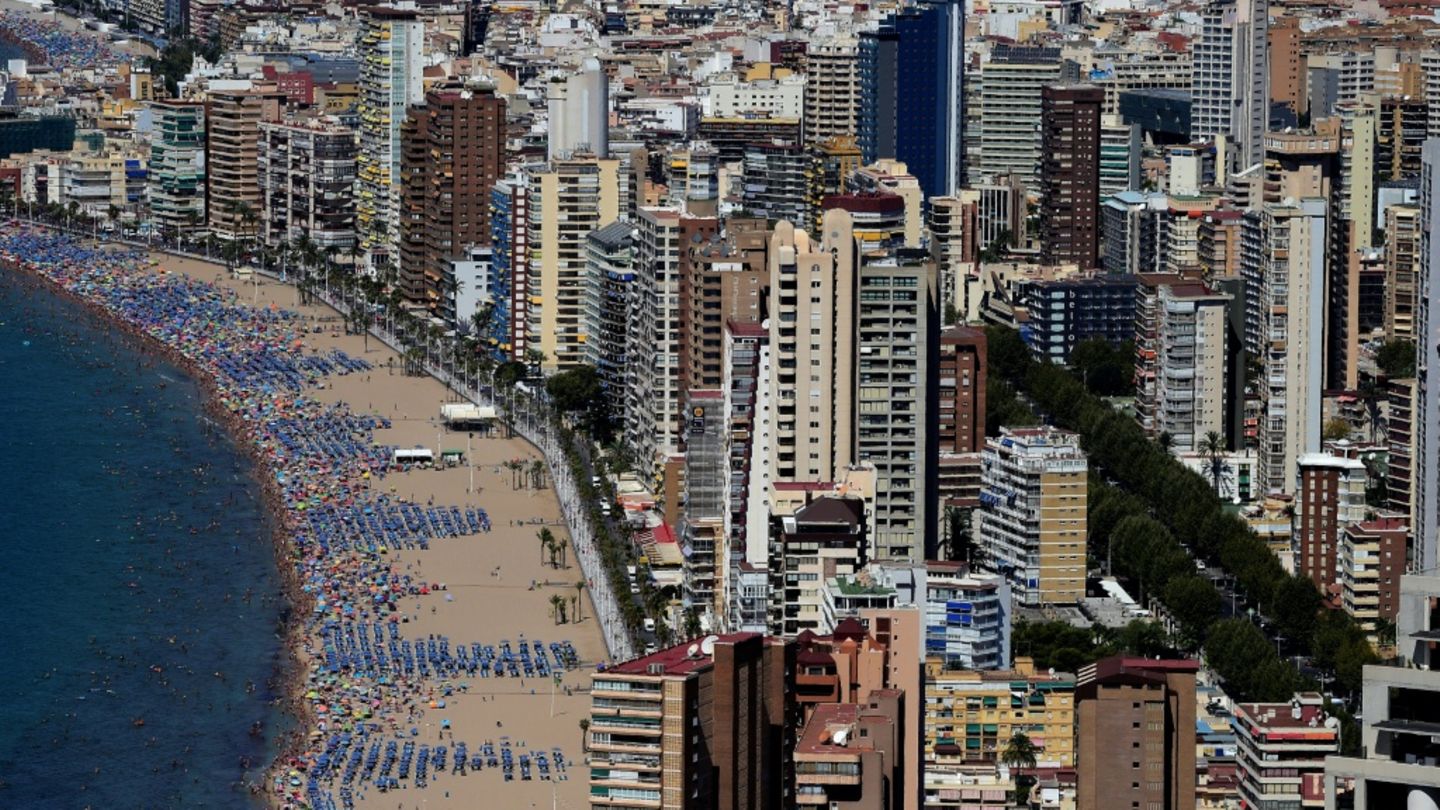 Urlaubsort Benidorm nahe Alicante