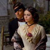 Claudia Cardinale und Alain Delon in einer Filmszene von "Der Leopard" 1963