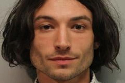 Polizeifoto von Ezra Miller