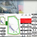 Driver Erik Heil erklärt den  Navigationscomputer auf einem F50 Boot