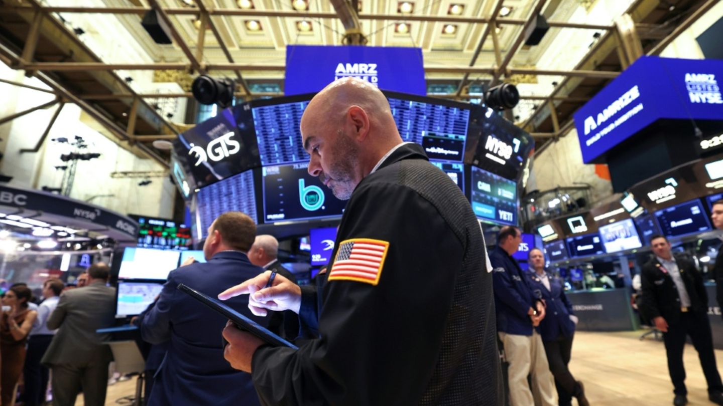 Händler an der New Yorker Börse