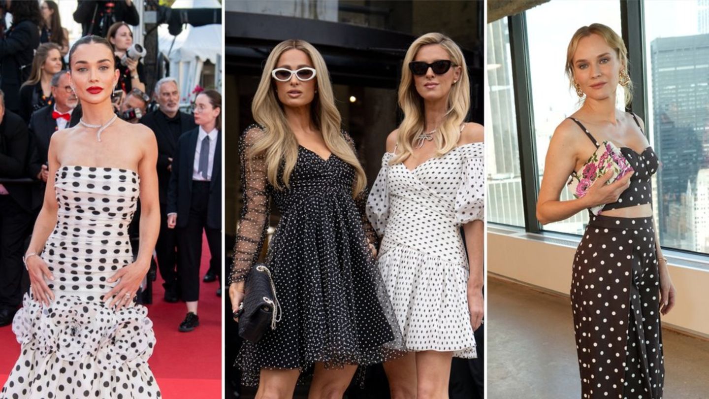 Polka-dot dresses are everywhere again in 2025: this trend brings retro flair to fashion