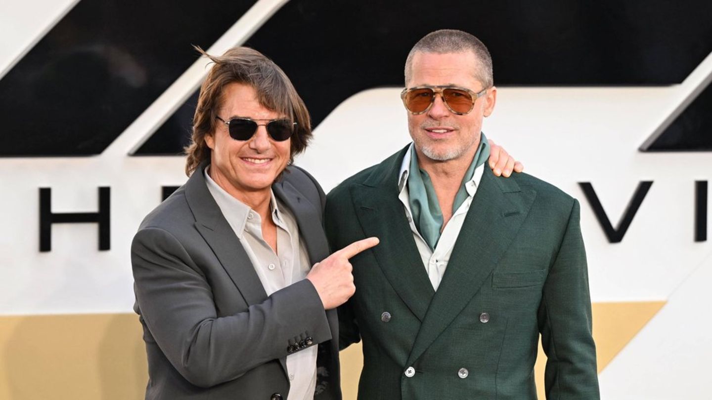 Brad Pitt and Tom Cruise: First joint appearance for 24 years
