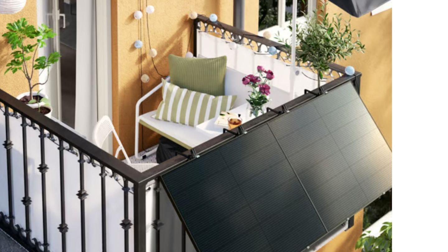 Balcony power plants at Ikea: Furniture giant heats the solar trend