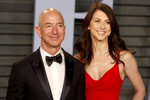 Jeff Bezos und MacKenzie Scott