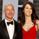 Jeff Bezos und MacKenzie Scott
