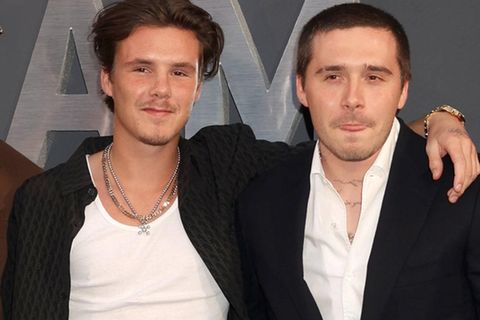 Cruz Beckham und Brooklyn Beckham