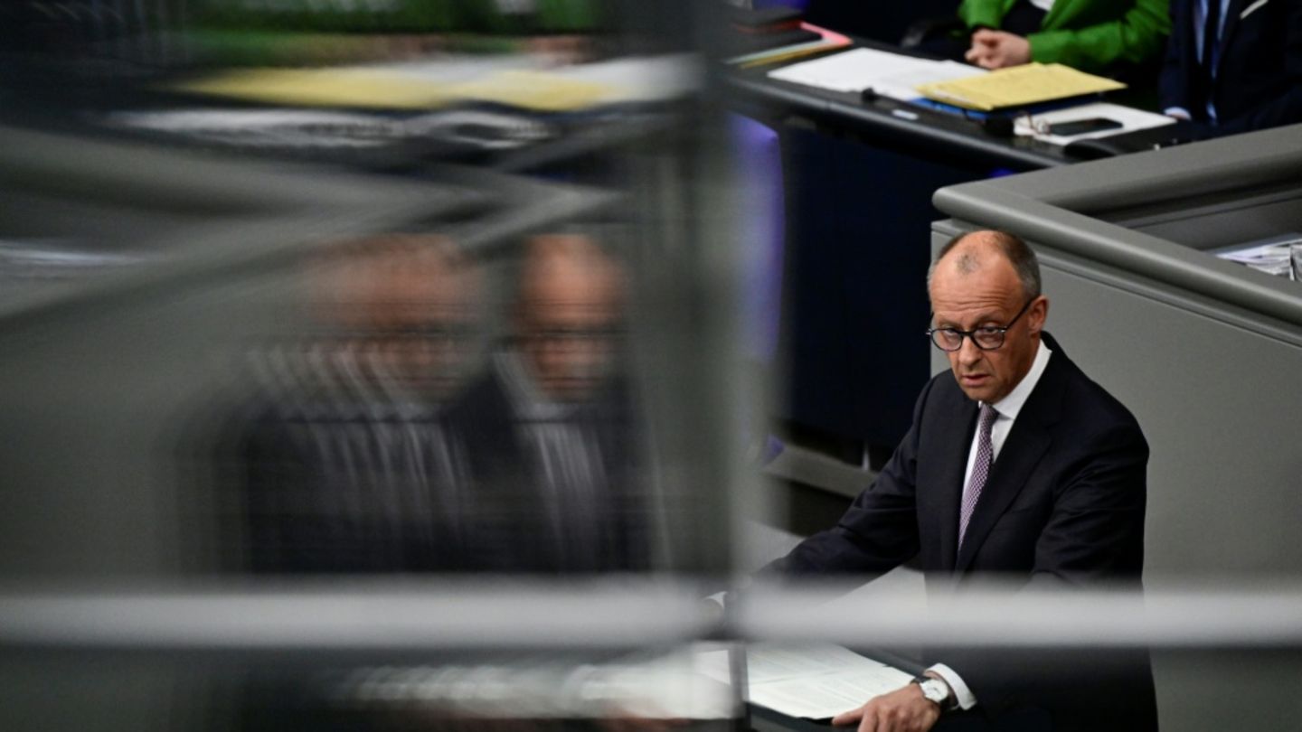 Kanzler Merz im Bundestag