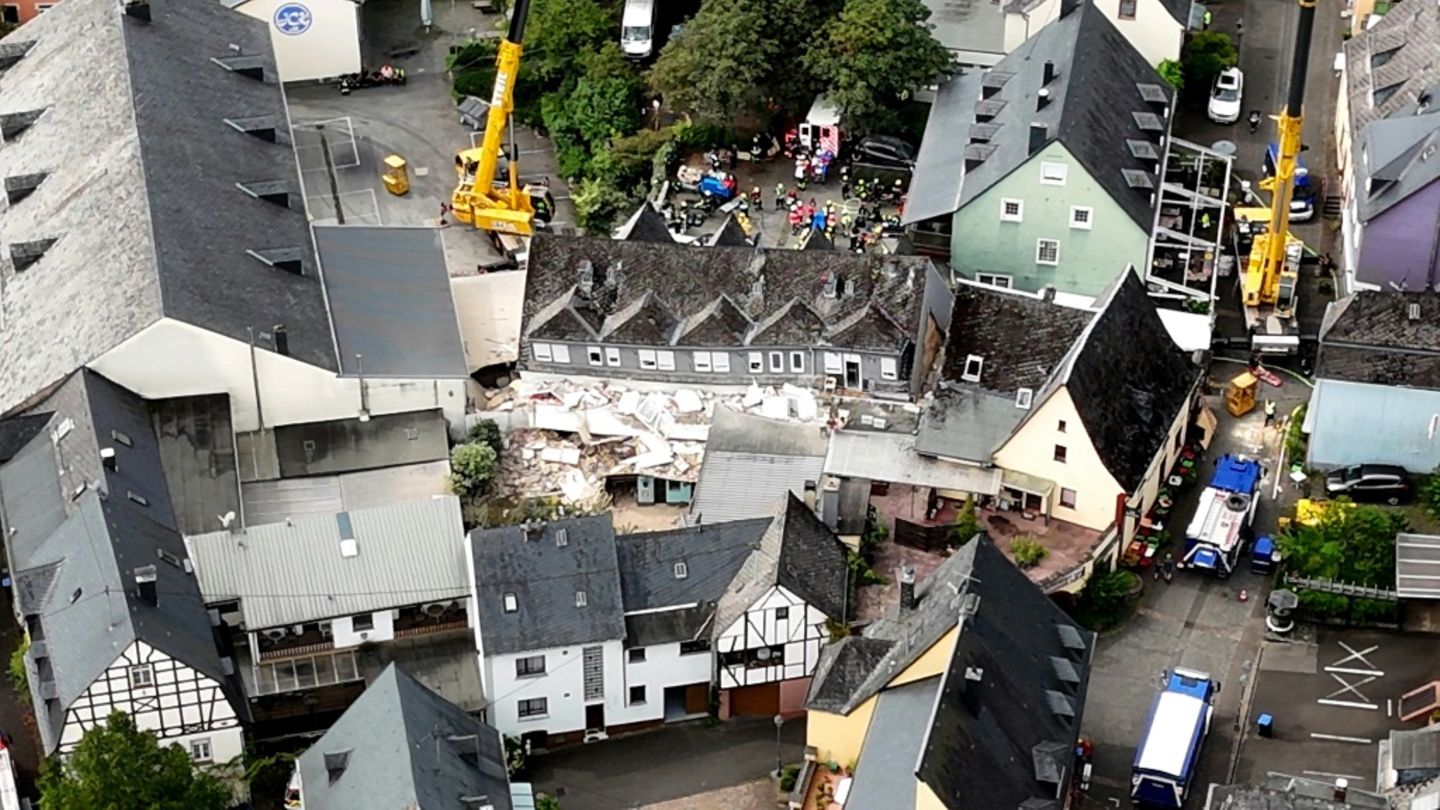 Unglücksstelle in Kröv
