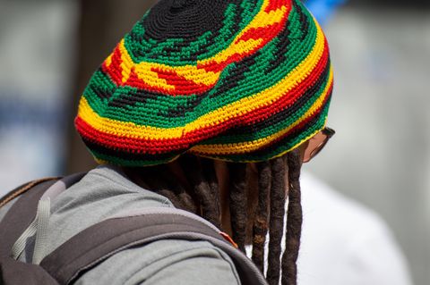 Anhänger der Rastafari-Religion mit Dreadlocks