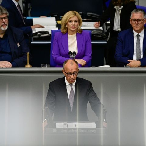 Kanzler Merz bei Regierungserklärung