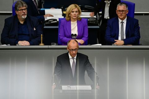 Kanzler Merz bei Regierungserklärung