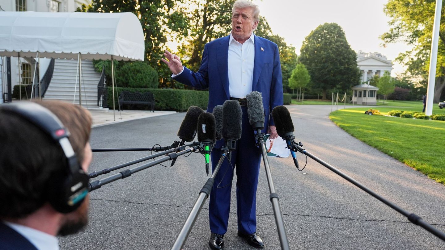War in Middle East: Trump relativizes his own statement about change of power in Iran
