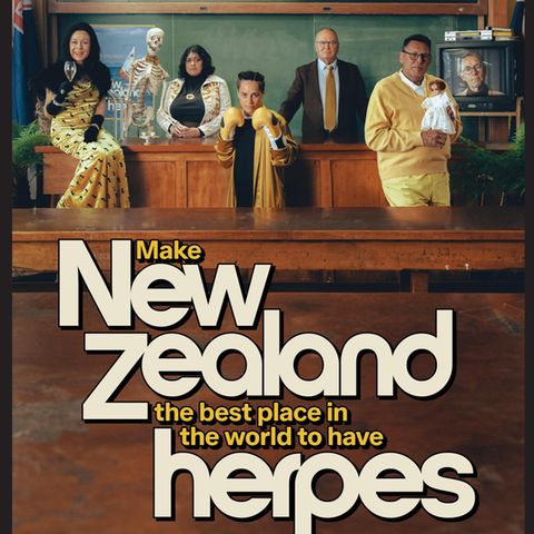 Neuseelands Herpes-Aufklärungskampagne spielt mit Retro-Looks und viel Humor 